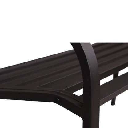 New Trend Backyard Modern Outdoor Bench Outdoor Garden Iron Bench