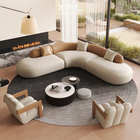 Hotel Curved Sofa Designer Leisure High Quality Hallway Aesthetics Modern Balcony Sofas Leisure Gaming Muebles Home Furniture