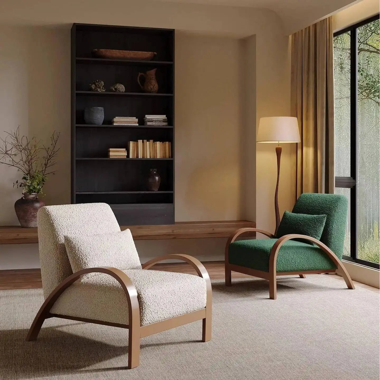 Medieval, Casual, Single, Sofa Chair, Living Room, Bedroom, Bed and Breakfast, Cafe, Chair, Stool, Table and Chairs