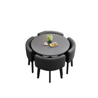 home dining table, Modern simple dining table, apartment rental room, leisure negotiation, reception table and chair combination