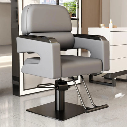 Creative Luxury Barber Chairs Modern Simple Style Minimalist Salon Chairs Space Saving Italian Friseurstuhl Salon Furniture
