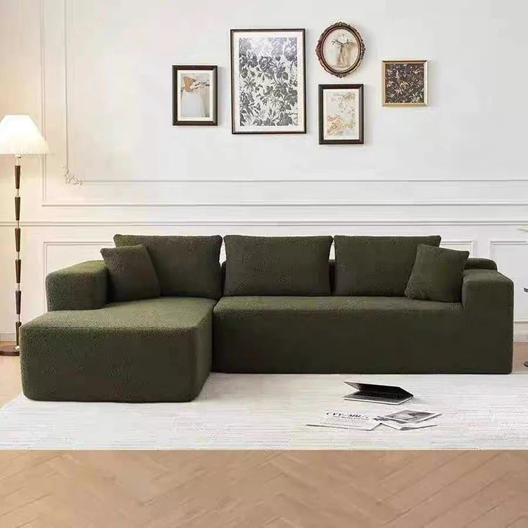 Modern L Shape Vacuum Pack Cost-Effective Recliner Set Sofa Living Room Home Furniture Office Sponge Sofa Compression