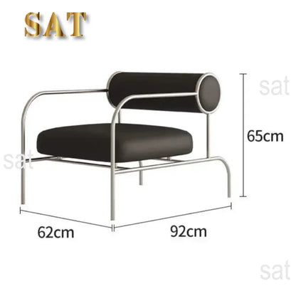 #Designer Chair Gaming Living Room Chairs Arm Sofa PU Leather Modern Lazy Chair Designer Unique Fauteuil Salon Single Sofa Chair