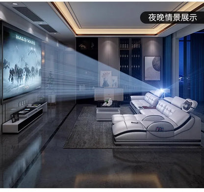 Modern Minimalist Sofa Electric Massage Chiar Floor Multifunctional Corner Sofa Lounges Relaxing Living Room Couch Furniture