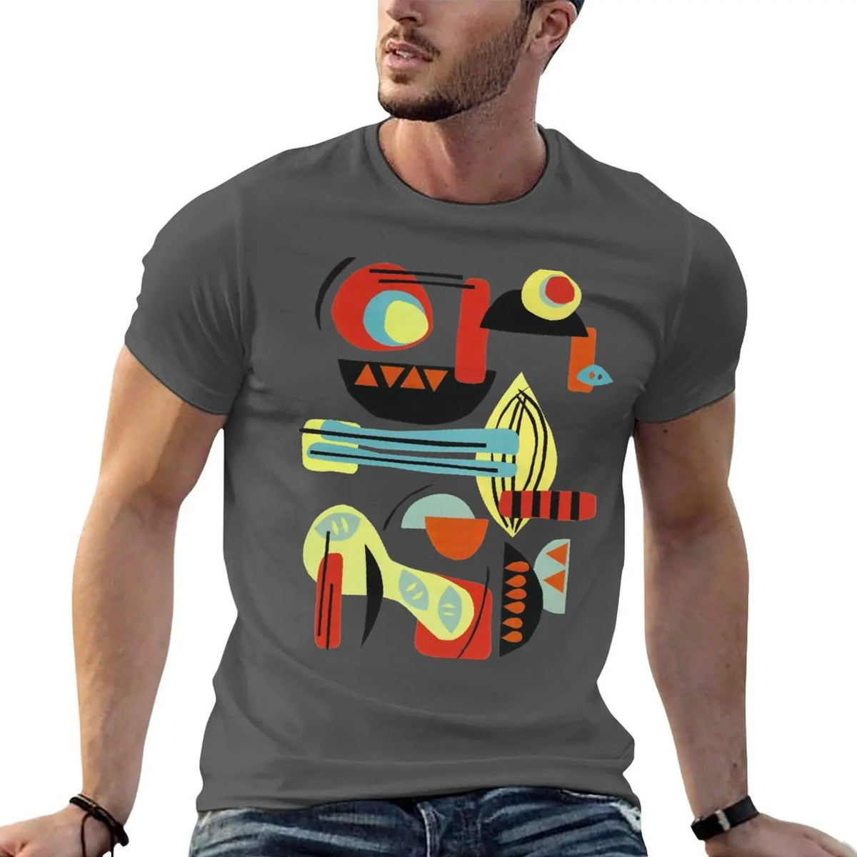 Mad About Mid Mod T-Shirt man t shirt luxury funny t shirts dark humor t shirts for man graphic tees T-Shirt