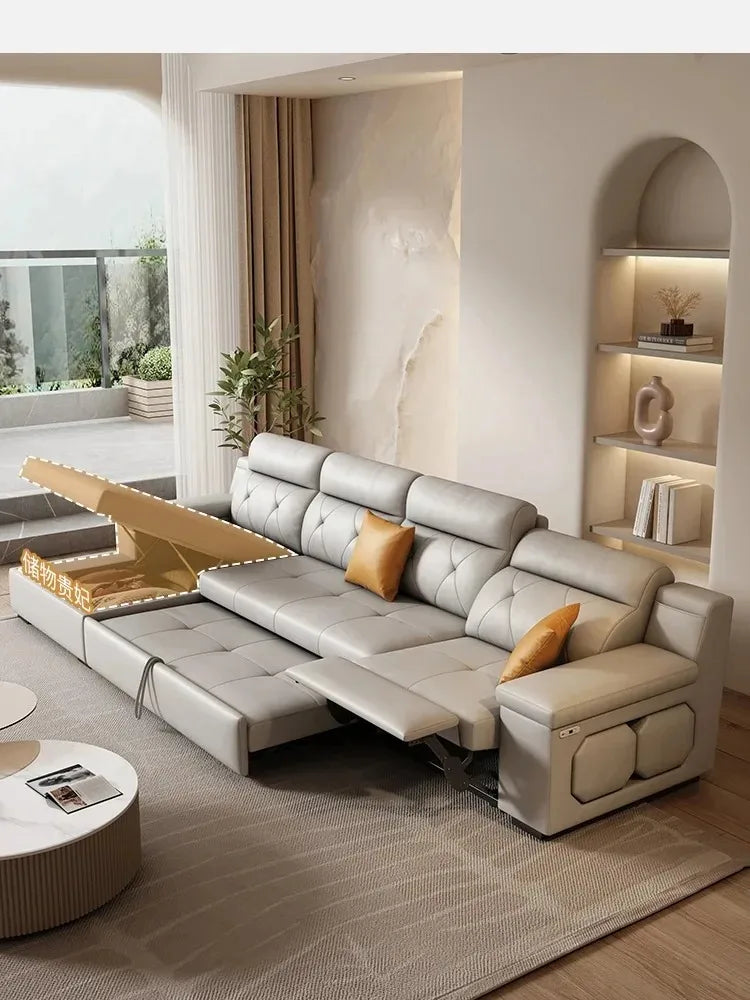 Water Proof Living Room Sofa Armrest Electric Lounges Bedroom Living Room Sofas Recliner Luxury Divano Adhd Home Furniture