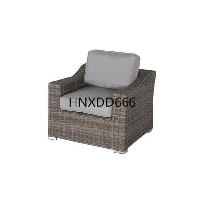Cozy 2-Person Rattan Wicker Seating Group with Plush Cushions for Outdoor Gatherings - Fully Assembled Patio Furniture Set