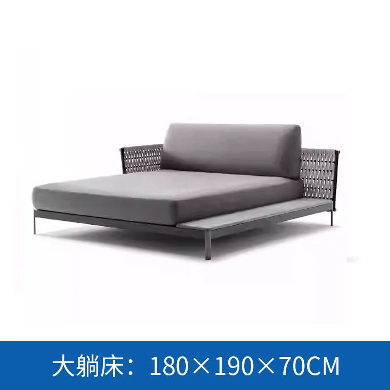Advanced Luxury Outdoor Sofas Simplicity Creative New Style Garden Sofas Villa Party Accent Furniture Arredo Giardino Lshysf