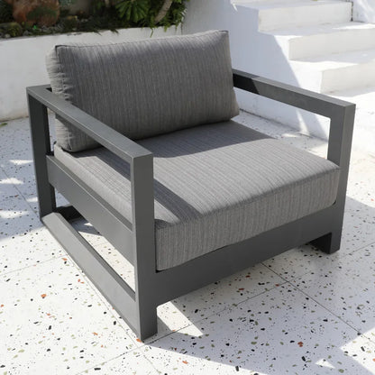 Luxury Aluminum Outdoor Sofa Sets Garden Sofa Luxury Couches Patio High Quality Furniture Metal Modern Outdoor Usage