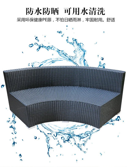 2022 Cheapest Garden Sofas Rattan Outdoor Furniture