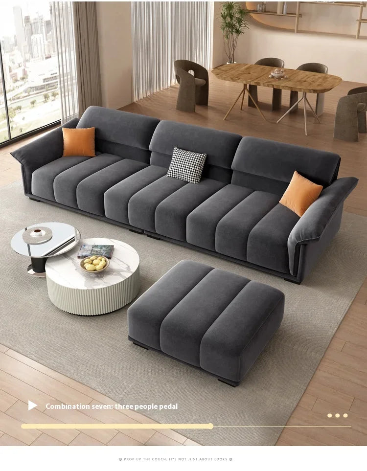 Luxury European Sofa Living Room Sectional Minimalist Modular Sofa Comfortable Lounge Divano Soggiorno Di Lusso Room Decor