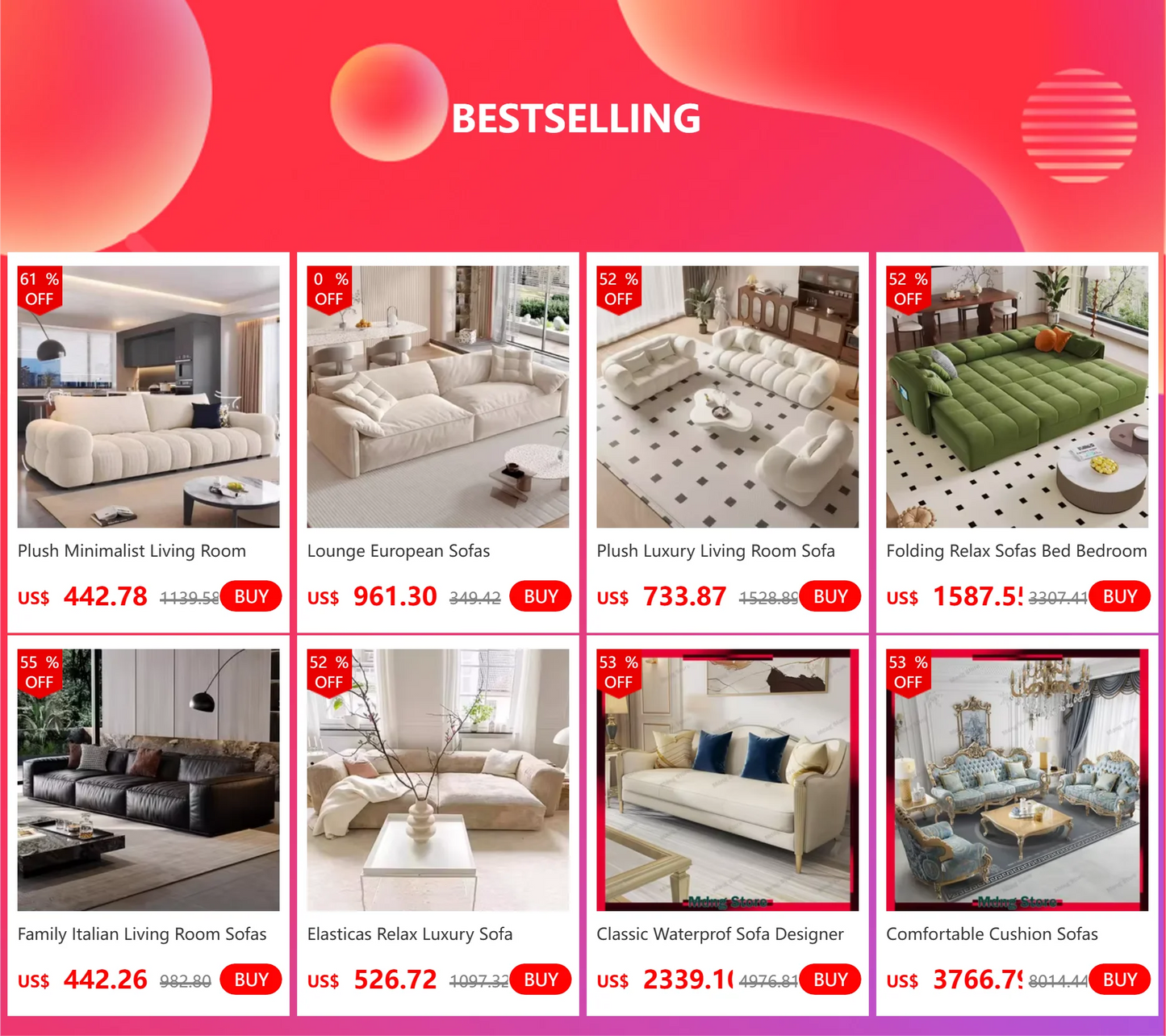 Plush Luxury Living Room Sofa Europe Family Minimalist Relaxing Sofa Lounger Filler Muebles Para El Hogar Furniture Decoration