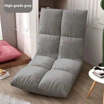 Folding Backrest Chair, Lazy Sofa, Bedroom, Dormitory, Single Seat Cushion, Bed Backrest, Bay Window, Balcony Tatami