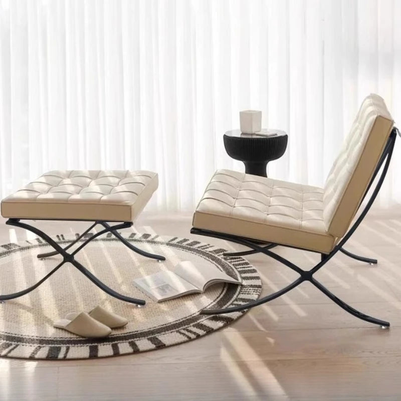 Light Luxury Nordic Chair Single Relax Designer Unique Living Room Chairs High Quality Camping Salon Fishing Muebles Furniture