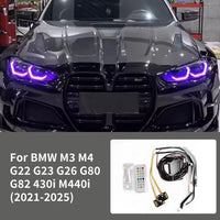 For BMW G80 G82 G22 G23 G26 Laser Headlight Upgrade Kit Left Right RGB DRL APP Control LED Module Direct Fit OEM Style 2021 2025