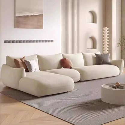 Nordic Cloud Living Room Sofas Cream Loveseat Tiny House Comfortable Living Room Sofas Relaxing Ergonomics Muebles Furniture