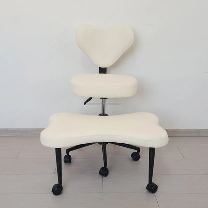 Modern comfortable cross-legged lazy chair squatting computer seat, suitable for long-term sitting in dormitories and offices
