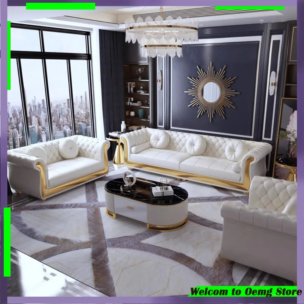 Stylish Modern Luxury Reclining Sofa Perfect Corner Couch Chic Living Room Relaxation Elegance Deserve Canape Salon Decoration
