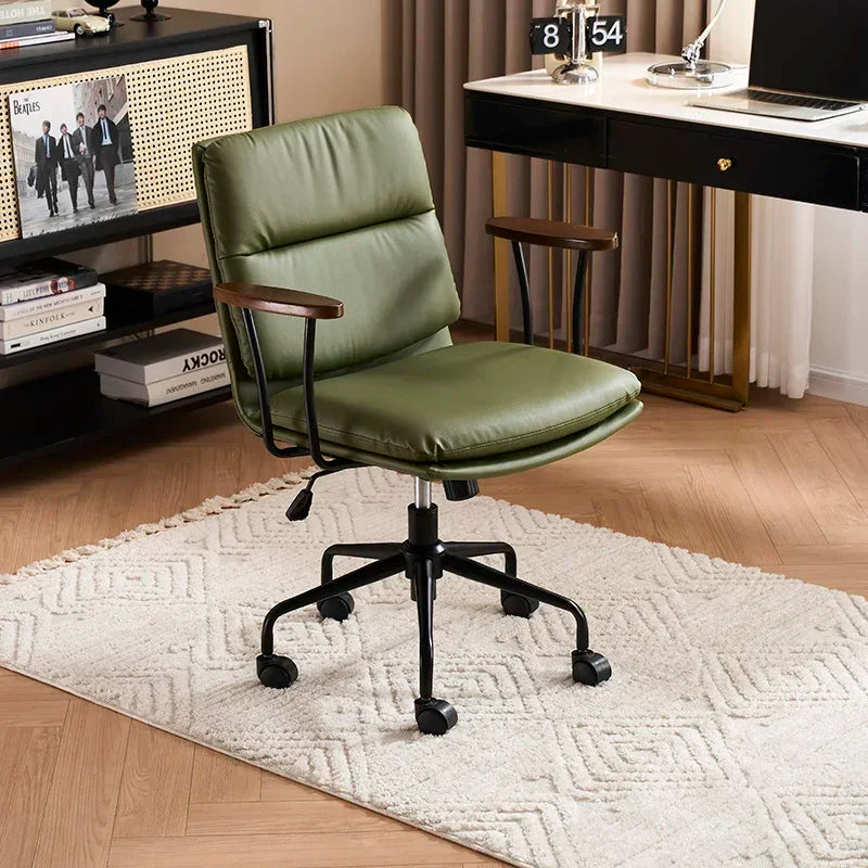 Swivel Study Office Chair Throne Ergonomic Mobile Executive Comfortable Office Chair Desk Nordic Silla Oficina Salon Furniture