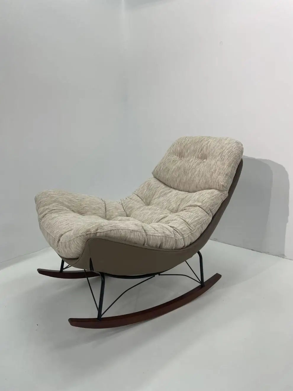 Premium light luxury lazy rocking chair sedentary without collapsing living room single sofa chair