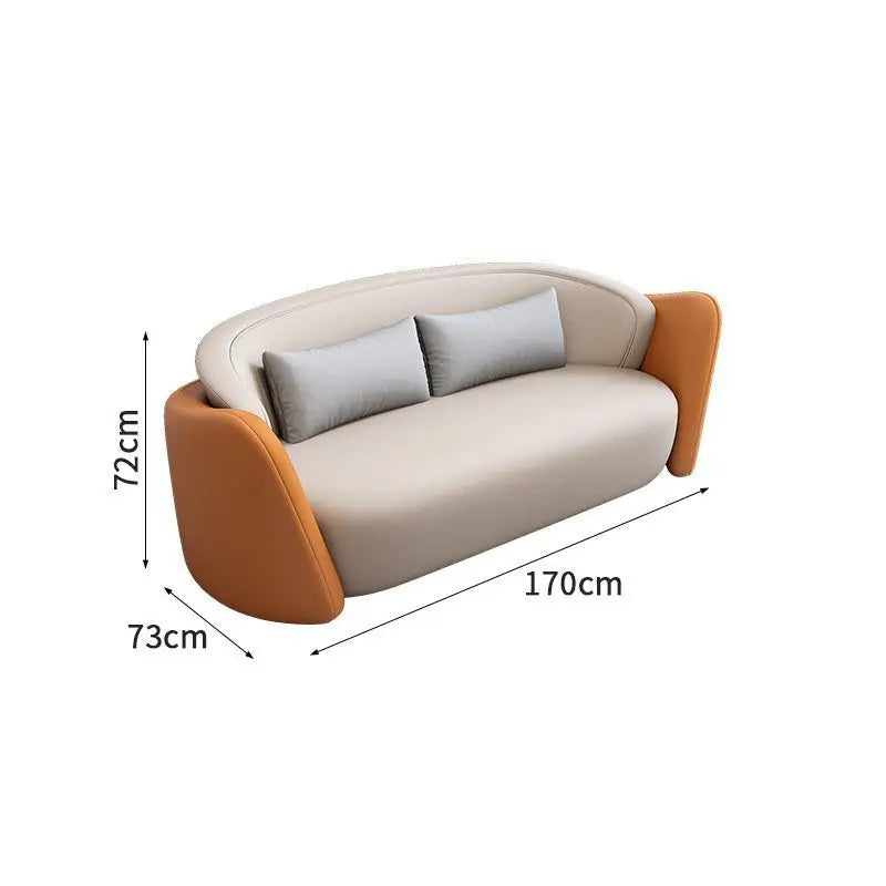 Light luxury hotel beauty salon meeting sofa coffee table combination rest area reception area sales office sofa negotiation
