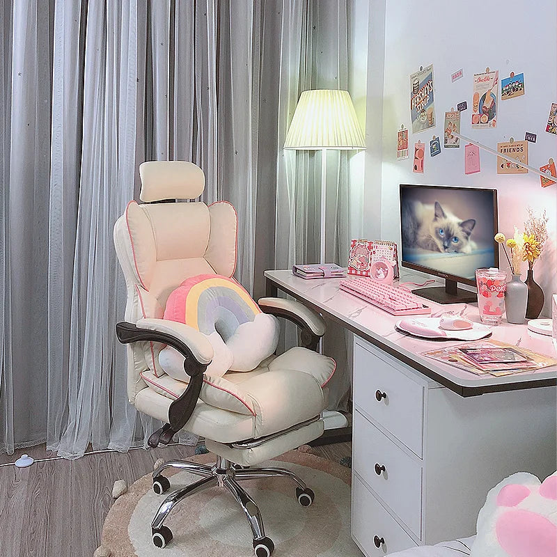 New Gaming Chair with Footrest Lift Up Game Chair High Quality Ergonomic Chair Home Furniture office computer chair gamer chair