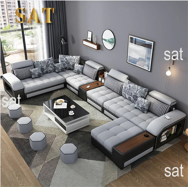 'japanese style grey wooden sectional slipcover classical sectionals furniture living room sofa set