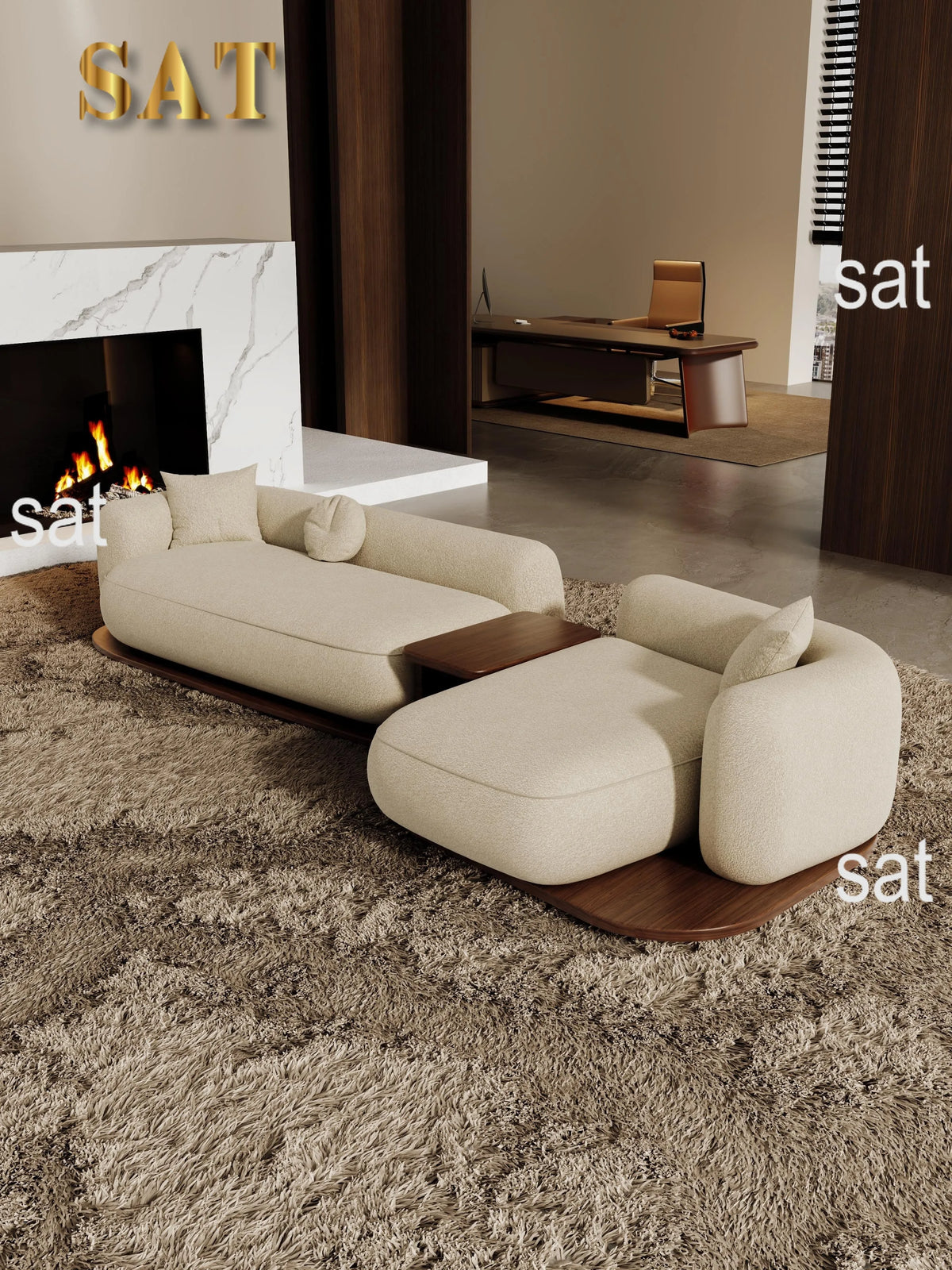 #Modern Modular Sectional Sofa for Living Room Cloud Soft Fabric Comfy Sleeper Couch Customizable Home Furniture