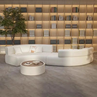 Modern curved special-shaped sofa double-sided S-shaped sofa creative lobby reception hotel beauty salon lounge area sofa