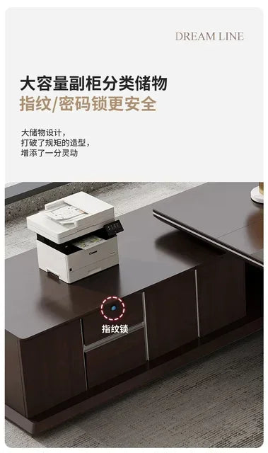 Aesthetic Executive Office Executive Desk Reading Minimalist Table Computer Tables Coffee Reception Tavolino Hotel Furniture