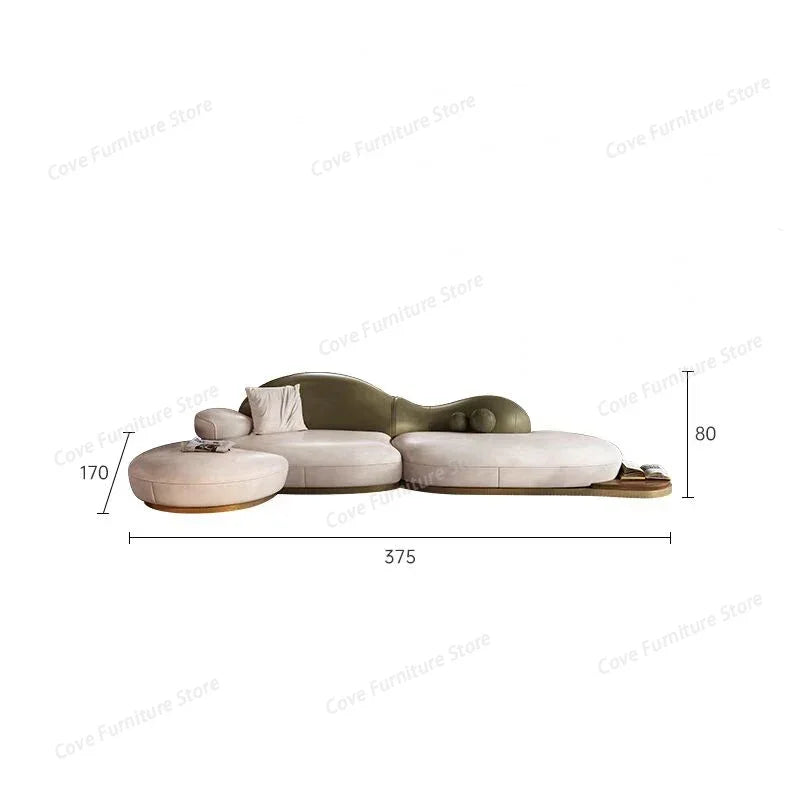 Decor Garden Living Room Sofas Relaxing Filling Floor Love Seat Nordic Minimalist Sofas Luxury Divano Lounge Suite Furniture