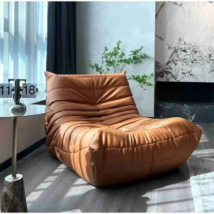 Modern Lounge Chair Accent Armchair Upholstered Reading Club Chair Ergonomic Single Sofa Seat for Living Room Bedroom Office