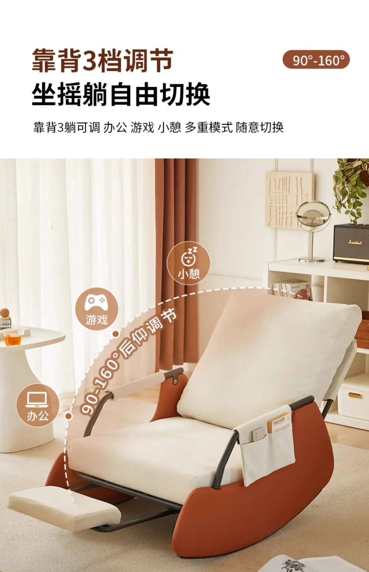Luxury Salon Living Room Chairs Nordic Girl Arm Sofa Reading Balcony Chairs Comfortable Portable Sillon Lounge Suite Furniture