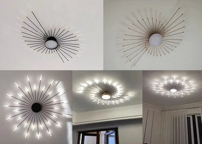 Creative LED Ceiling Lamp Modern Living Room Lights Nordic Home Decor Dining Bedroom Lighting Lustre Indoor Ceiling Pendant Lamp