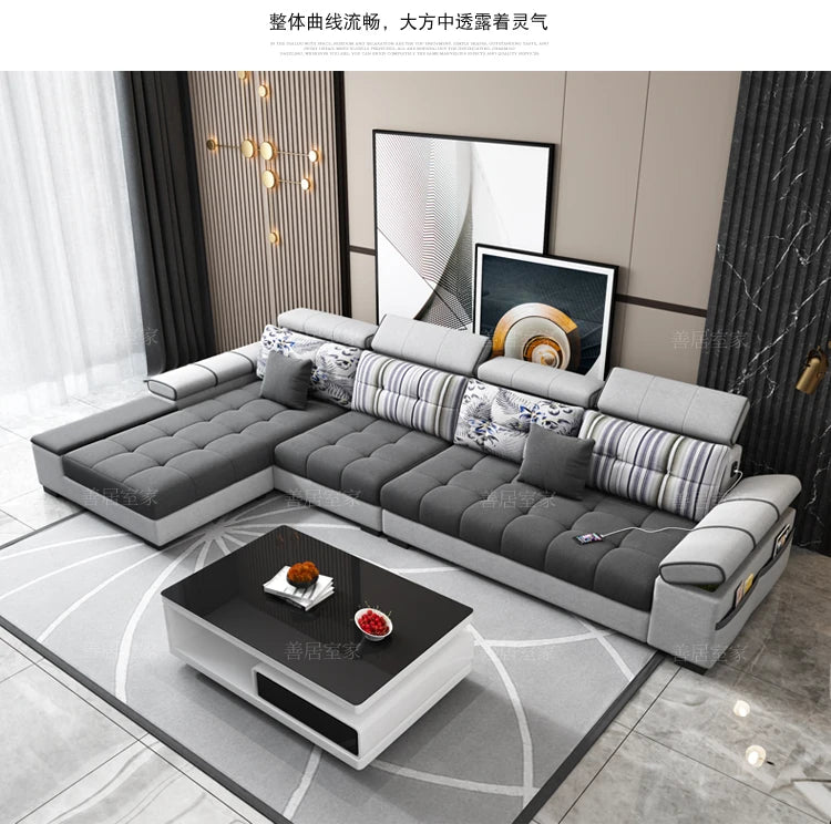 Classic Storage Sofa Adults Comfortable Corner Modern Sofa Living Room Designer Floor Muebles Para Habitacion Home Accessories