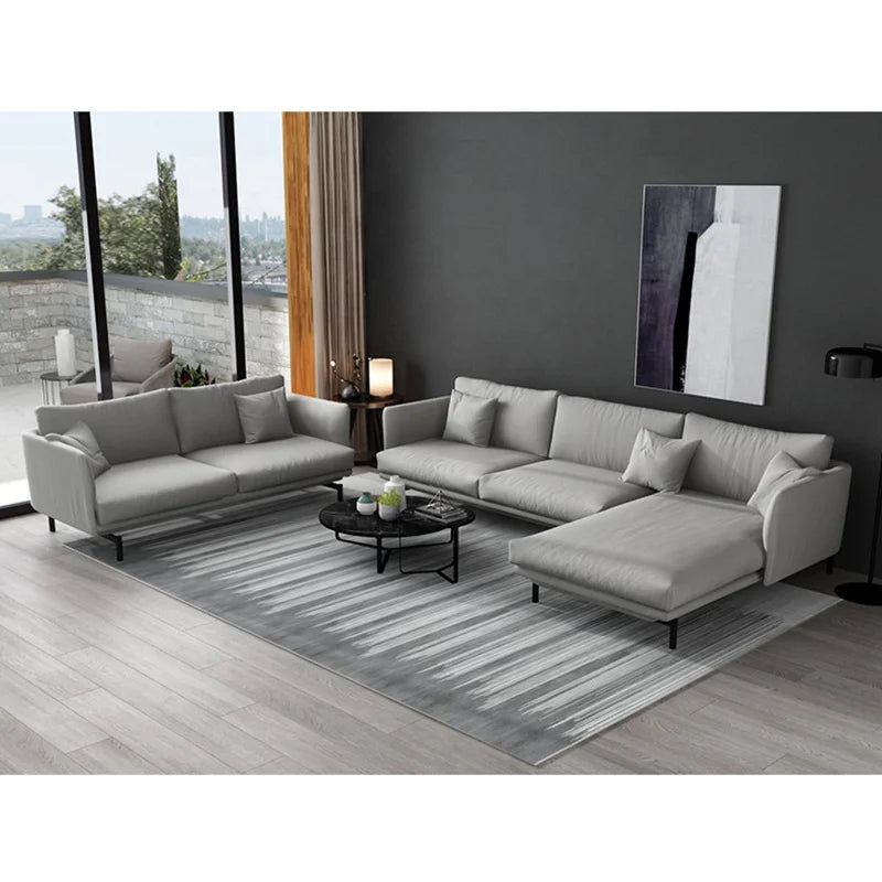 For Hot Sale Reclining Living Room Sofa Set 21XJSC017 Home Furniture with Sponge Filling for Apartments Shenzhen Loading Port