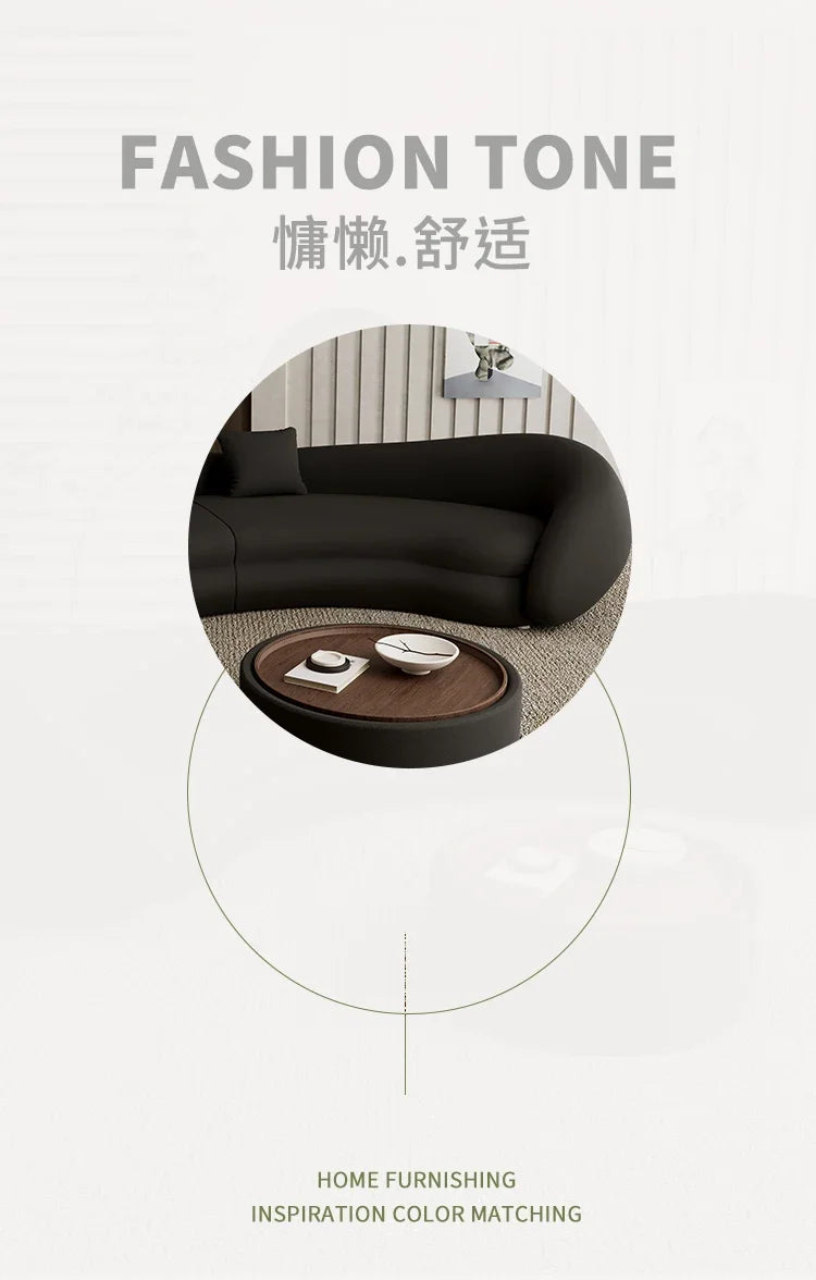 YH8  Italian light luxury semi-circular curved sofa special-shaped senior designer beauty salon hotel reception