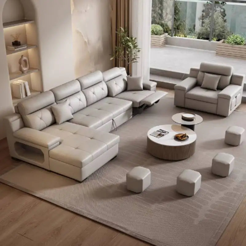 Recliner Luxury Divano Adhd Home Furniture Water Proof Living Room Sofa Armrest Electric Lounges Bedroom Living Room Sofas