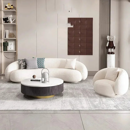 Minimalist Nordic Living Room Sofas Leather Recliner Designer Modern Sofas Luxury Lounge Balcony Cheap Divano Home Furniture
