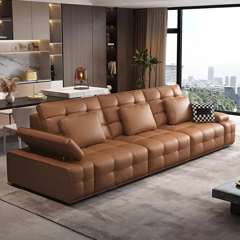 Extendable Modern Electric Recliner Sofa Nordic Designer Electric Recliner Sofa Oversized Lazy Bankstel Woonkamer Furniture