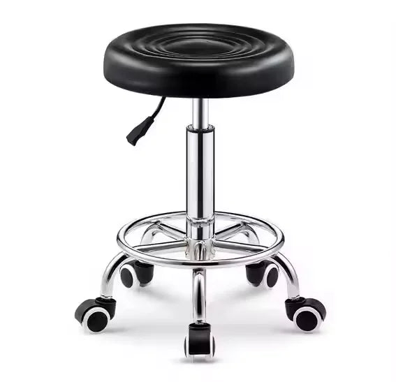 Adjustable Height Swivel Medical Clinic Classic Style Tattoo Spa Salon Barber Shop Stool Chair With Wheels