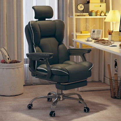 Ergonomic Chair PU Leather Computer Gaming Chairs Executive Gamer Chair Adjustable High Back Office Chair Office Furniture