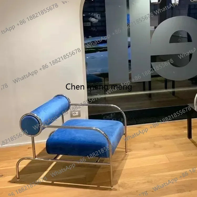 Designer Chair Gaming Living Room Chairs Arm Sofa PU Leather Modern Lazy Chair Designer Unique Fauteuil Salon Single Sofa
