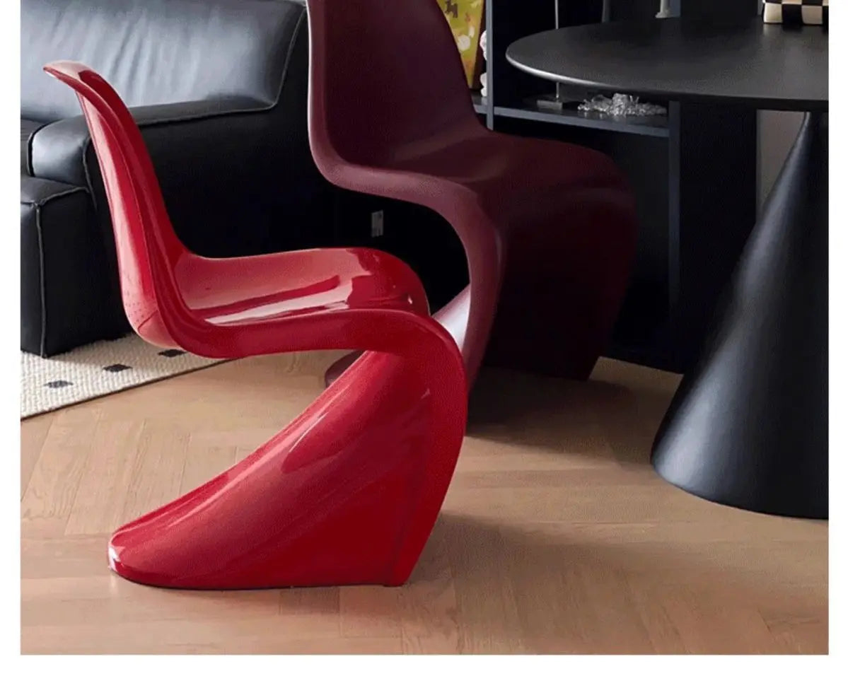 Nordic Home Modern Dining Chair Ins Simple Chair Negotiation Internet Celebrity Plastic Back Pan Dong Chair Makeup Stool