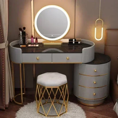 Dresser Stand Makeup Vanity Table Modern White Bedroom Desk Makeup Table Beautys Storage Coiffeuse De Chambre Home Furniture