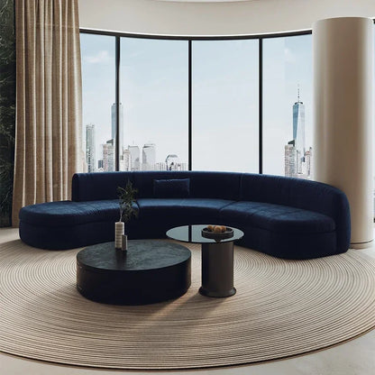 Semicircular curved special-shaped sofa beauty salon sales office hotel business hall rest area reception area negotiation