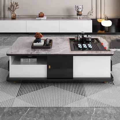 Multi Function Smart Coffee Table Luxury Cheap Rectangle Design Modern Coffee Table Nordic Tea Auxil Home Furniture