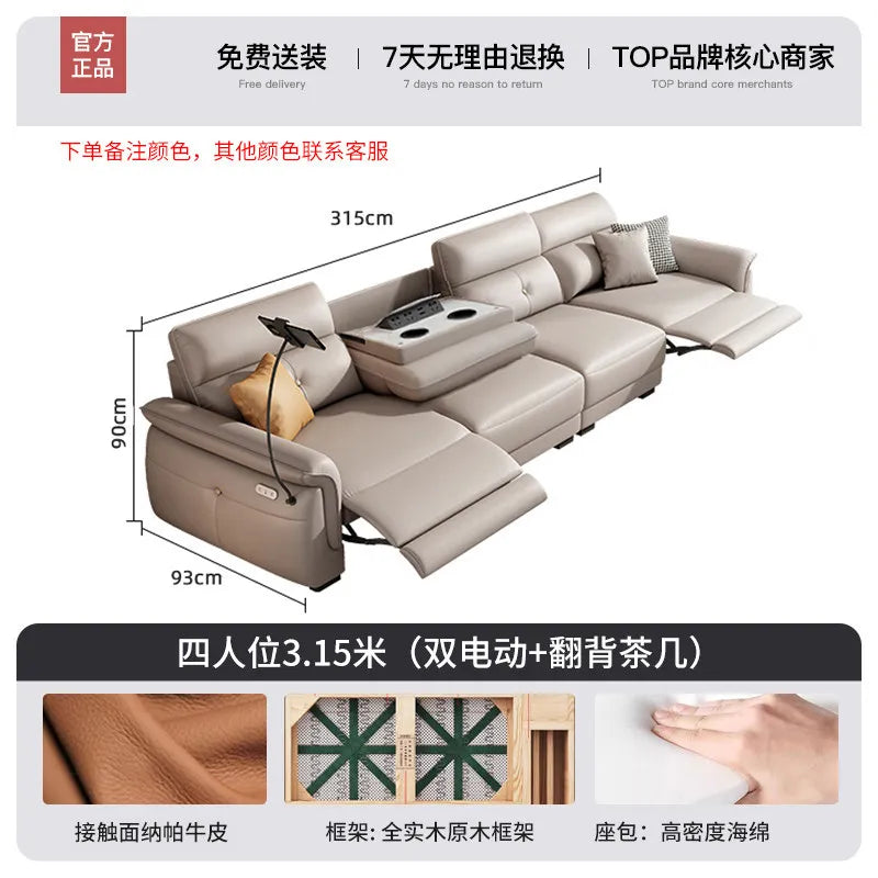 Minimalist Single Electric Sofas Gray European Smart Massage Living Room Sofas Modern Style Sofa Wohnzimmer Furniture For Home