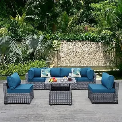 Patio Furniture Set Outdoor Conversation Set Sofa Garden