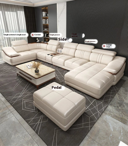 High Quality Genuine Leather Sofa Genuine Leather Sofa Modern Genuine Leather Sofa Modern